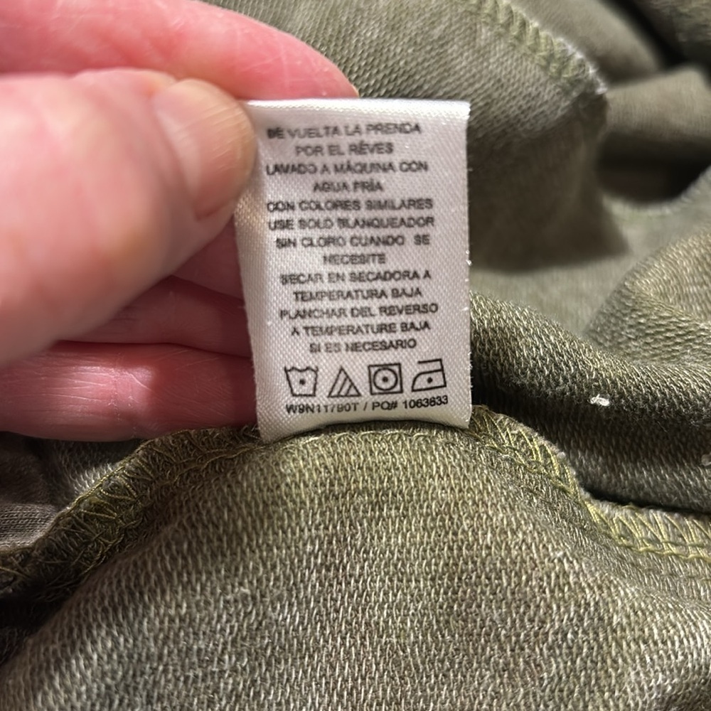 Wallflower Camouflage Overalls with Drawstring size Jr. L - Picture 8 of 11